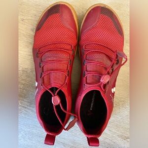 RARE Vivobarefoot Primus Red trail running/hiking shoes, size 10 (EU 41)